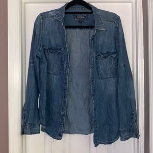 EXPRESS Jean Button Down - LARGE